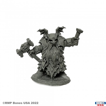 Dark Dwarf Irontongue Priest (Duergar) (Bones USA)