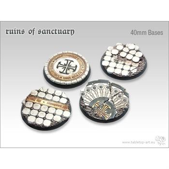 Ruins of Sanctuary - 40mm Round Bases (2)