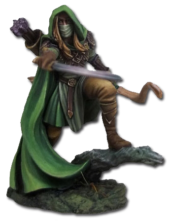 Male Elven Ranger with Bow